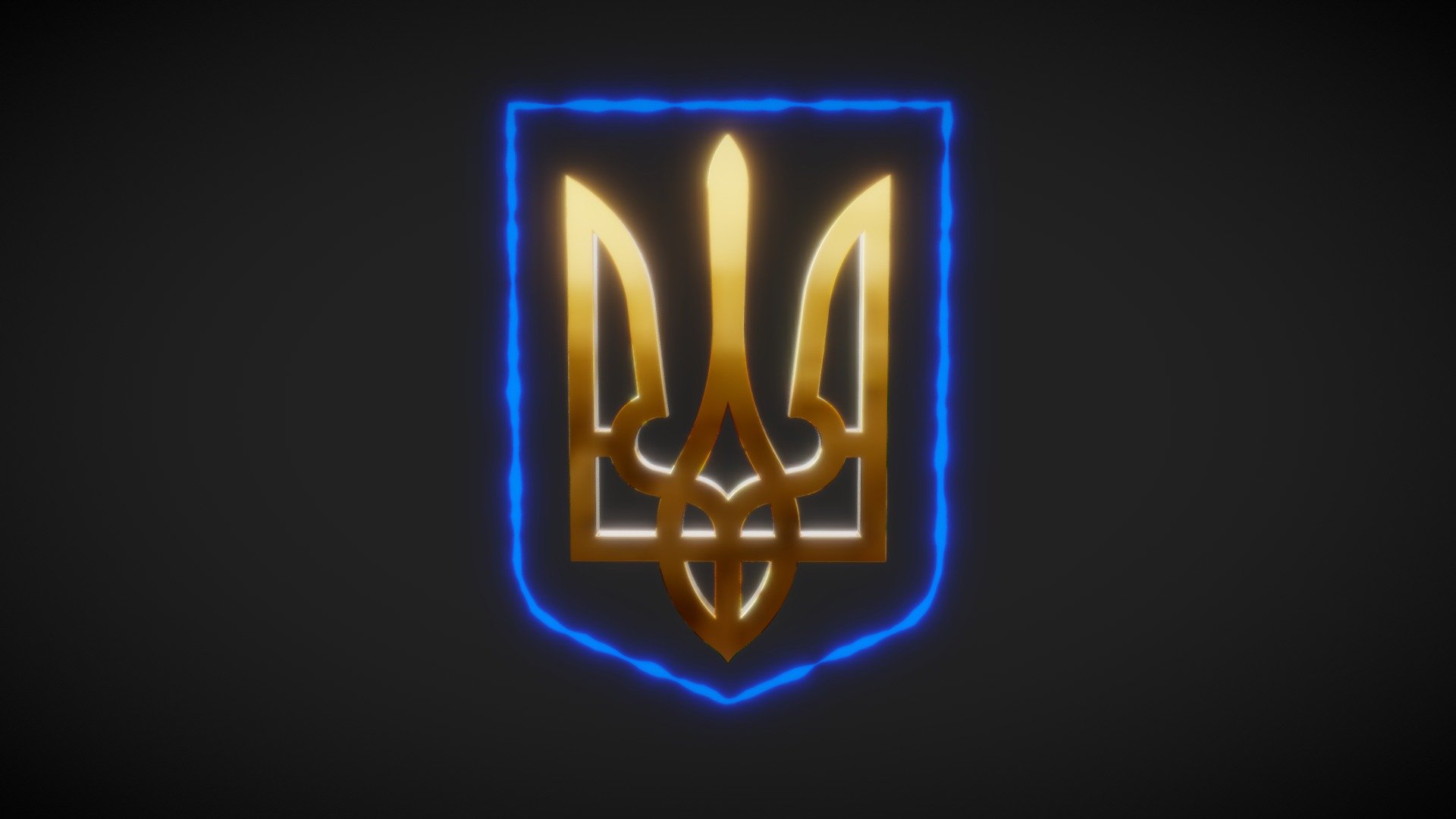 Trident Of Ukraine - Download Free 3D Model By Cbuhh [71203c3] - Sketchfab