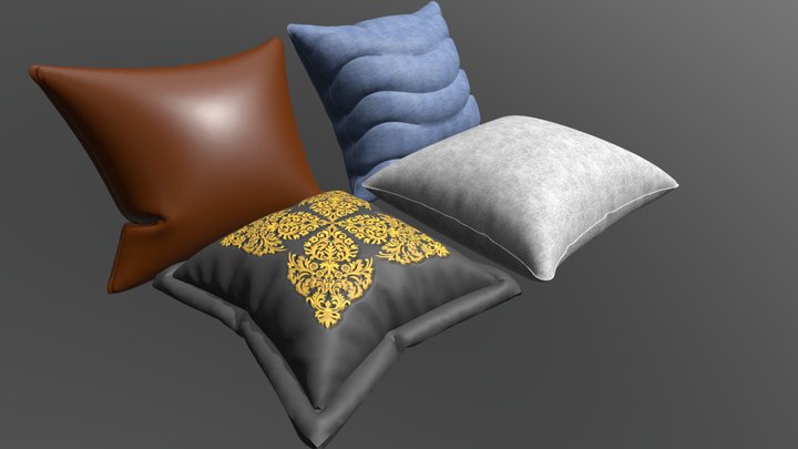 Pillows 3D Model