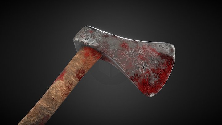 Survival Axe 3D Model