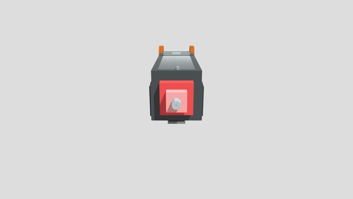 Minecraft Blaster 3D Model