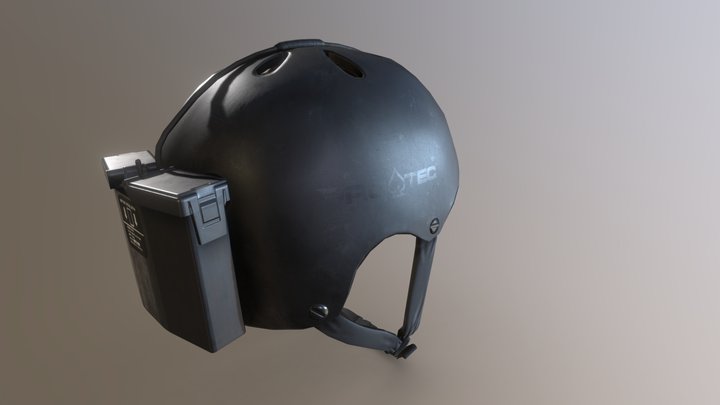Pro-Tech Operator Helmet. 3D Model