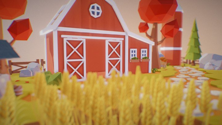 Happy farm 3D Model