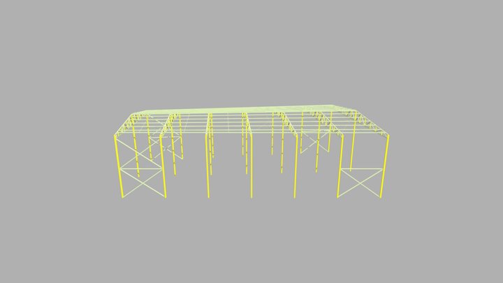 PRFER - Galpão Industrial 3D Model