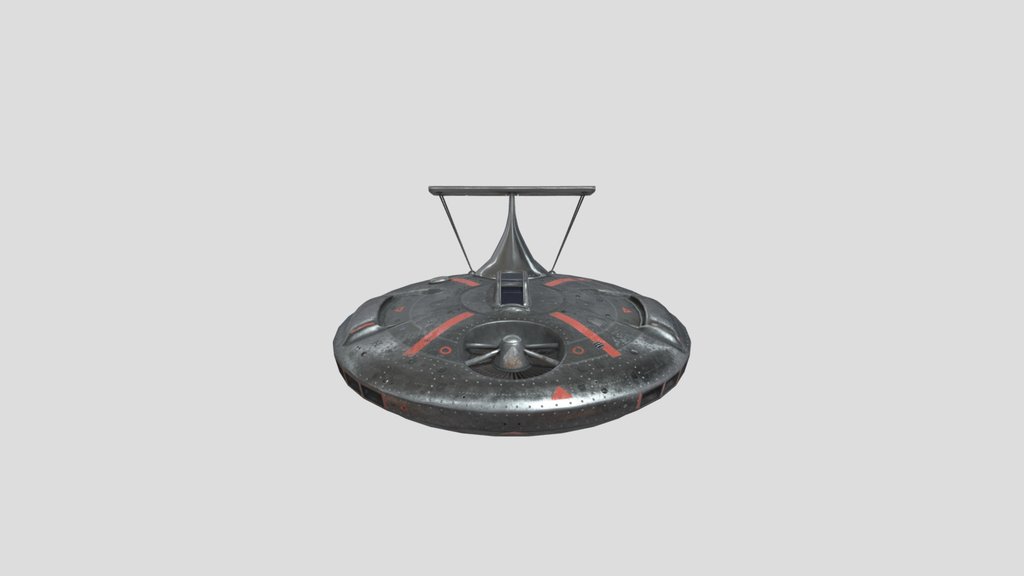 Mysterious Saucer Shaped Aircraft Mk4