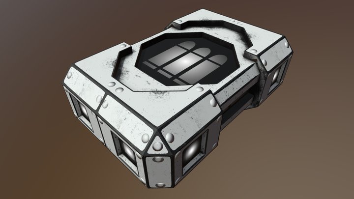Ammo Box 3 3D Model