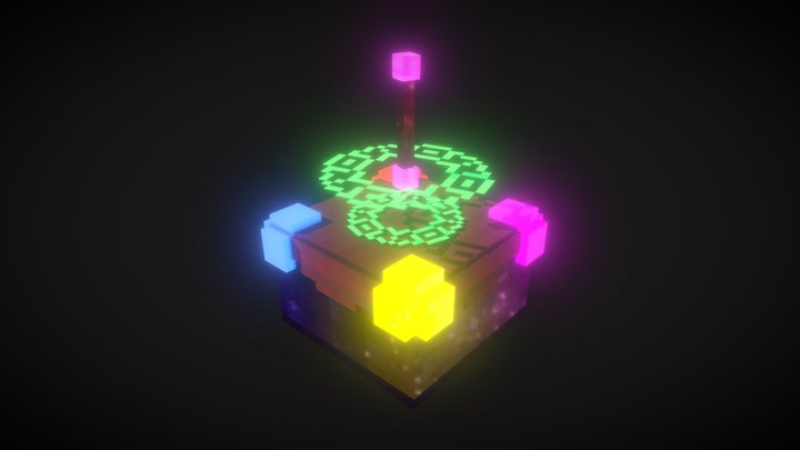 Upgraded enchanting table 3D Model