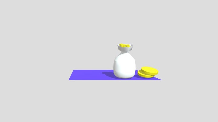 money bag 3D Model