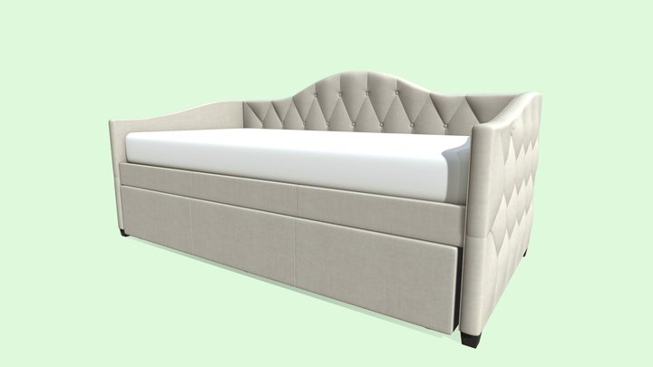 Jamie Baige Daybed 3D Model