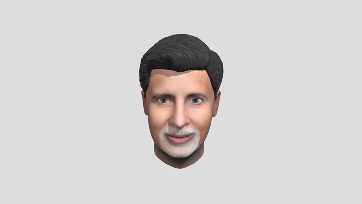 Amitabh Bachchan 3d Model 3D Model