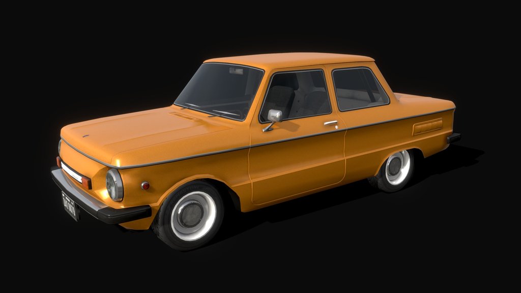 Ukrainer '79 - Low poly model