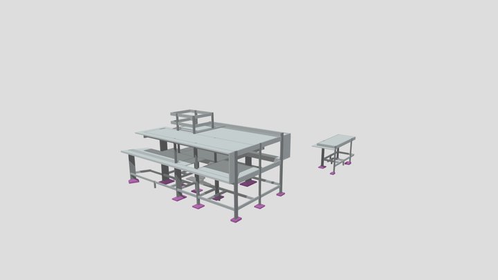 Ponto Zero estrutural_Casa SD_ Positiva 3D Model