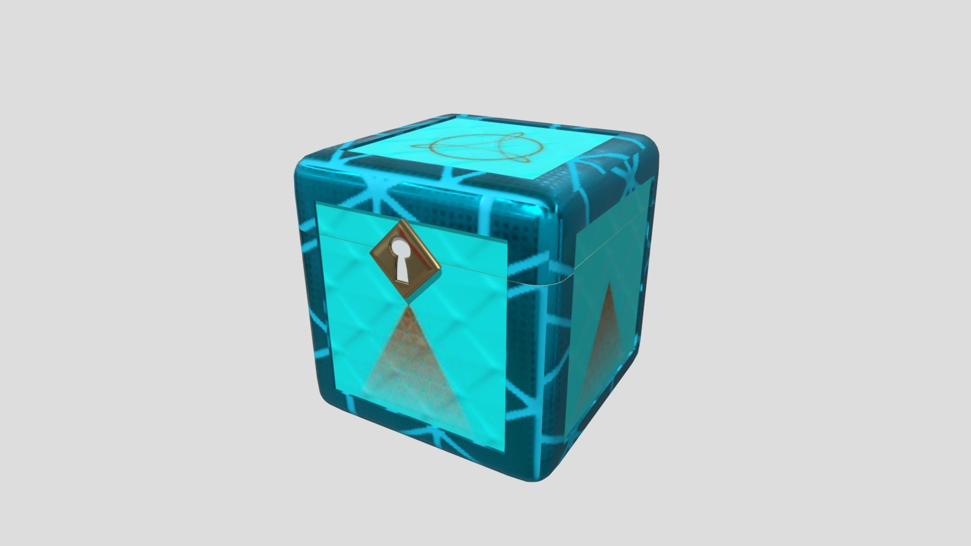 Redesigned Mana Brick Chest - 3d Model By Cgood Animations (@conorgood 