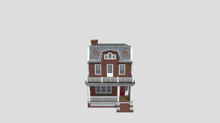 RVA Detached House 03c 3D Model