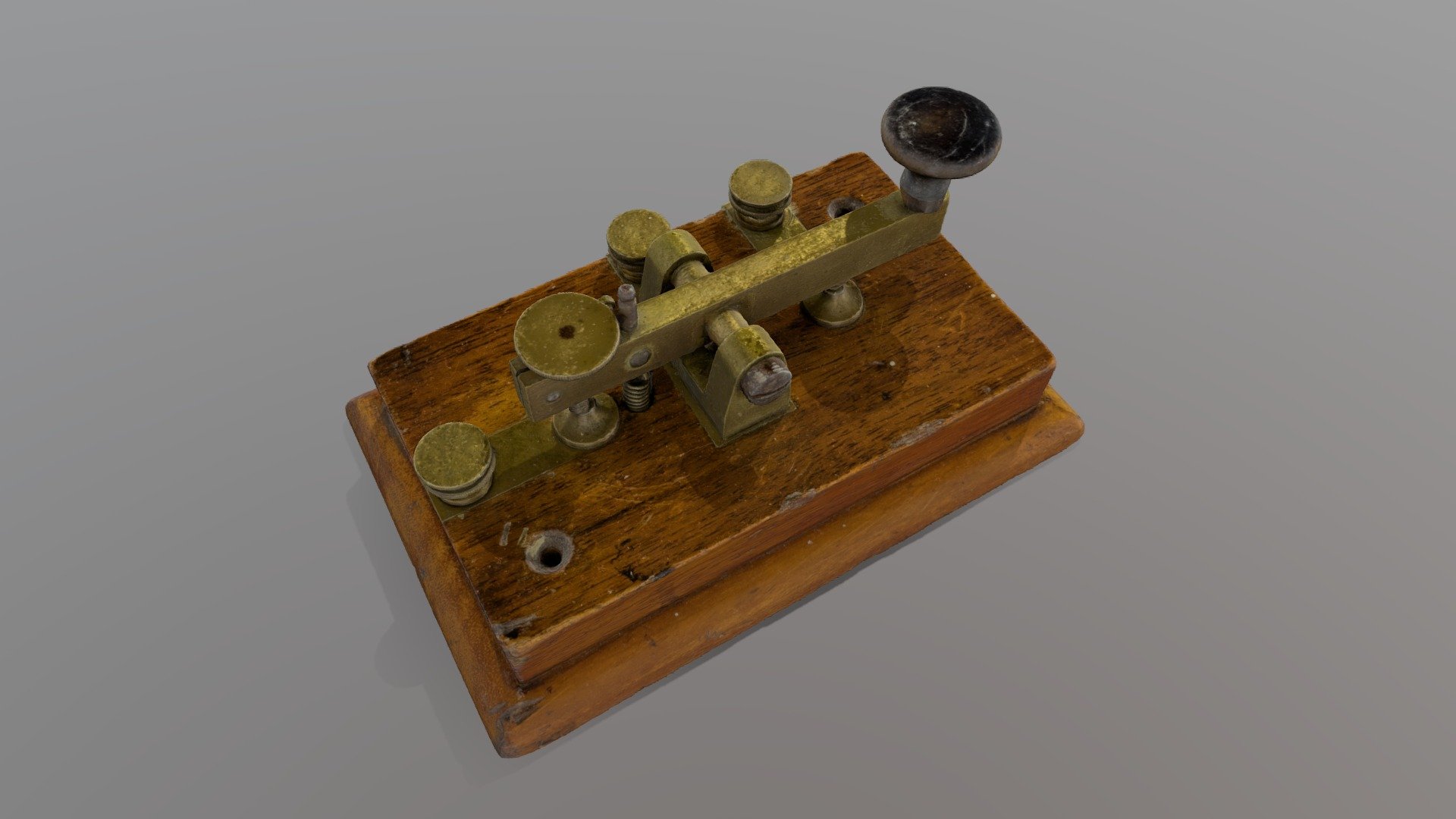 Morse Telegraph Buy Royalty Free 3d Model By Specimen 3d Specimen3d