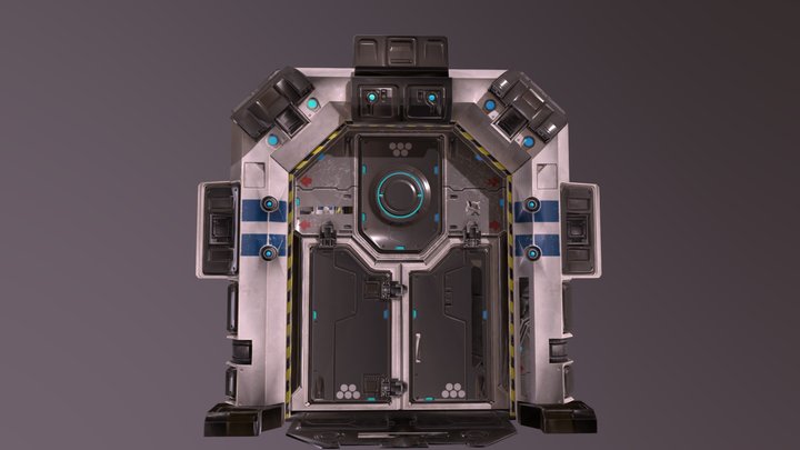 Morris Door Loops 3D Model