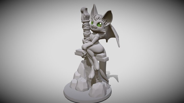 Fidget fanart 3D Model