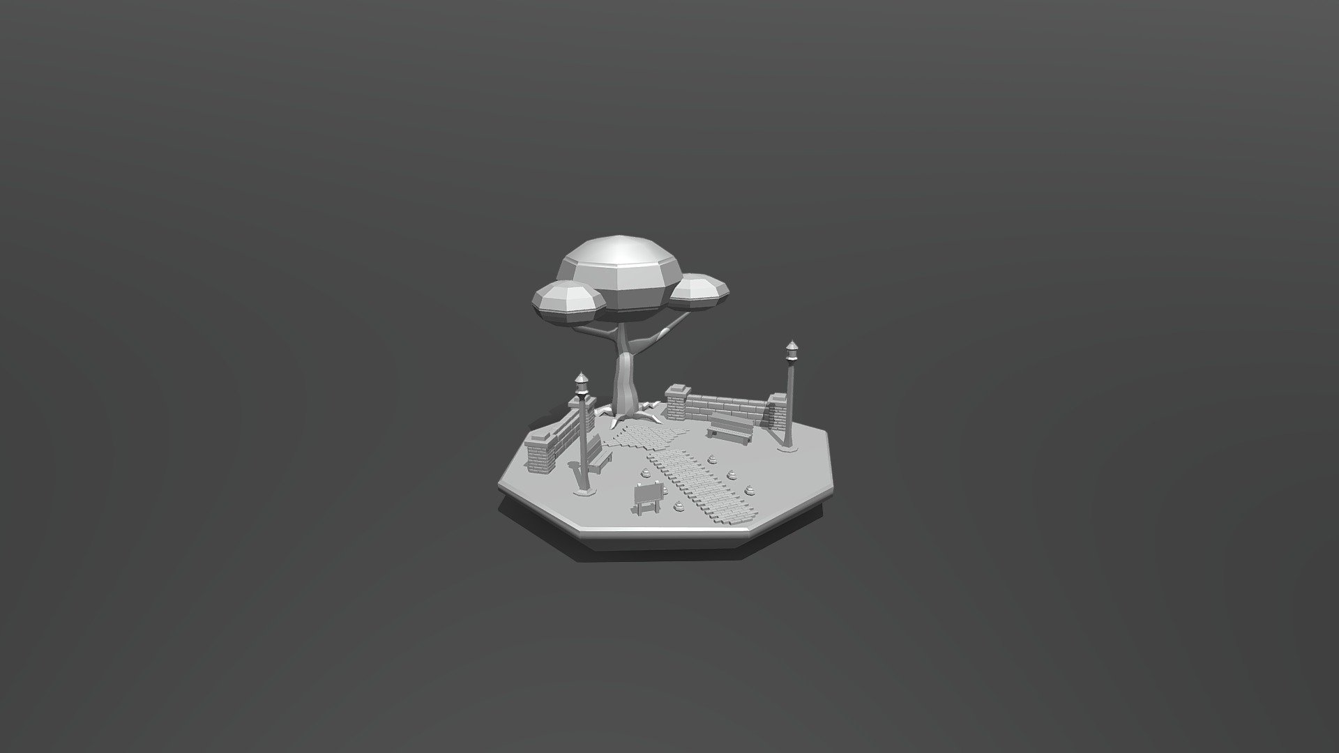 Sky Rock Diorama