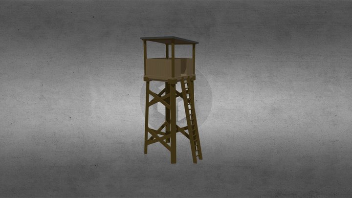 Hunting tower 3D Model