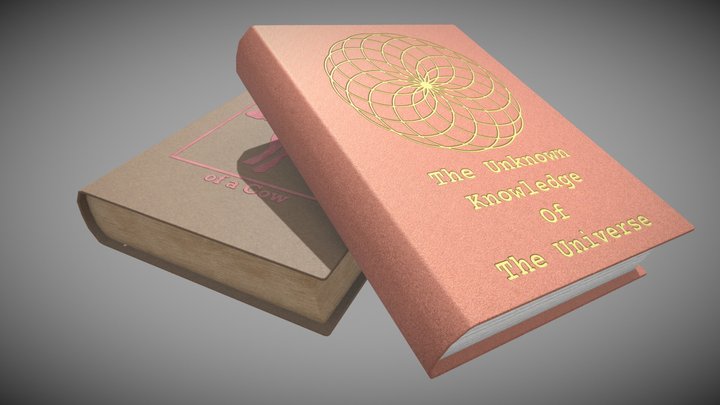Books 3D Model
