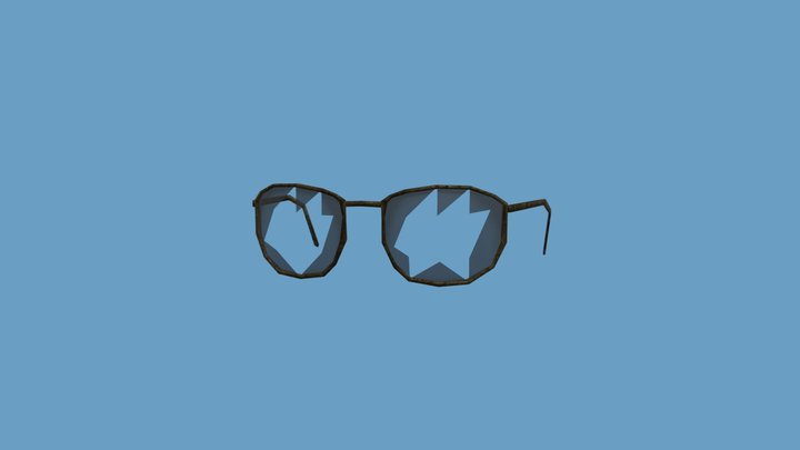 Broken-Glasses 3D Model
