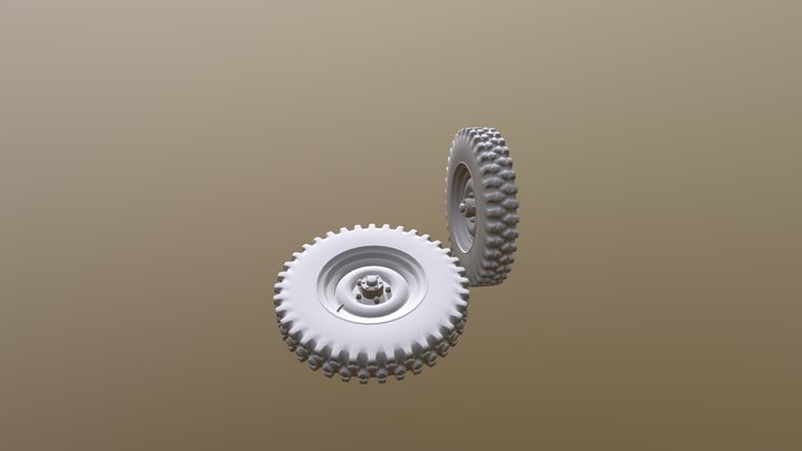 Wheels YA-101 3D Model