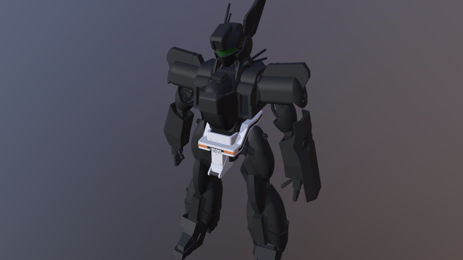 Patlabor 3d Model By Gato Socora Denpaya Kobo b