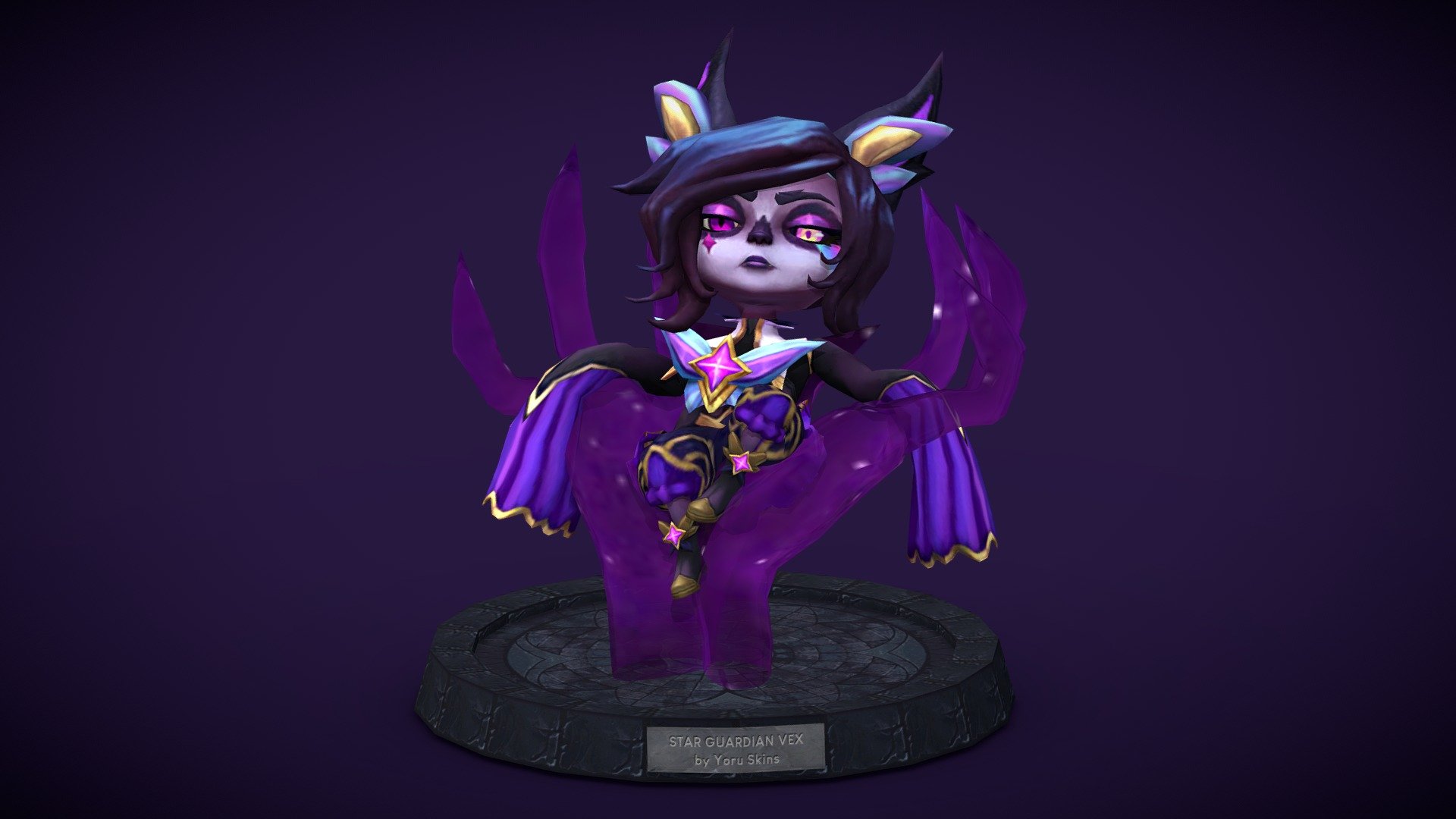 Star Guardian Vex 🌟 | LoL Custom Skin - 3D model by Yoru Skins ...