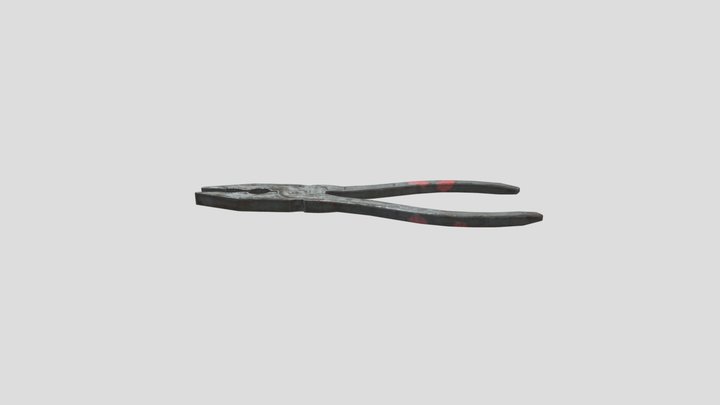 Pliers (Game Ready) 3D Model