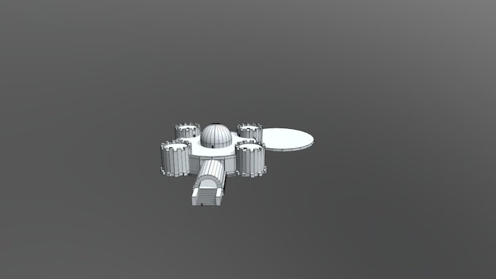 Tortoise Foretress 3D Model