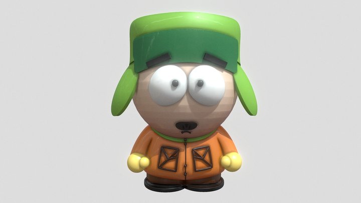 Kyle Broflovski from South Park in 3D – Modello 3D gratuito STL