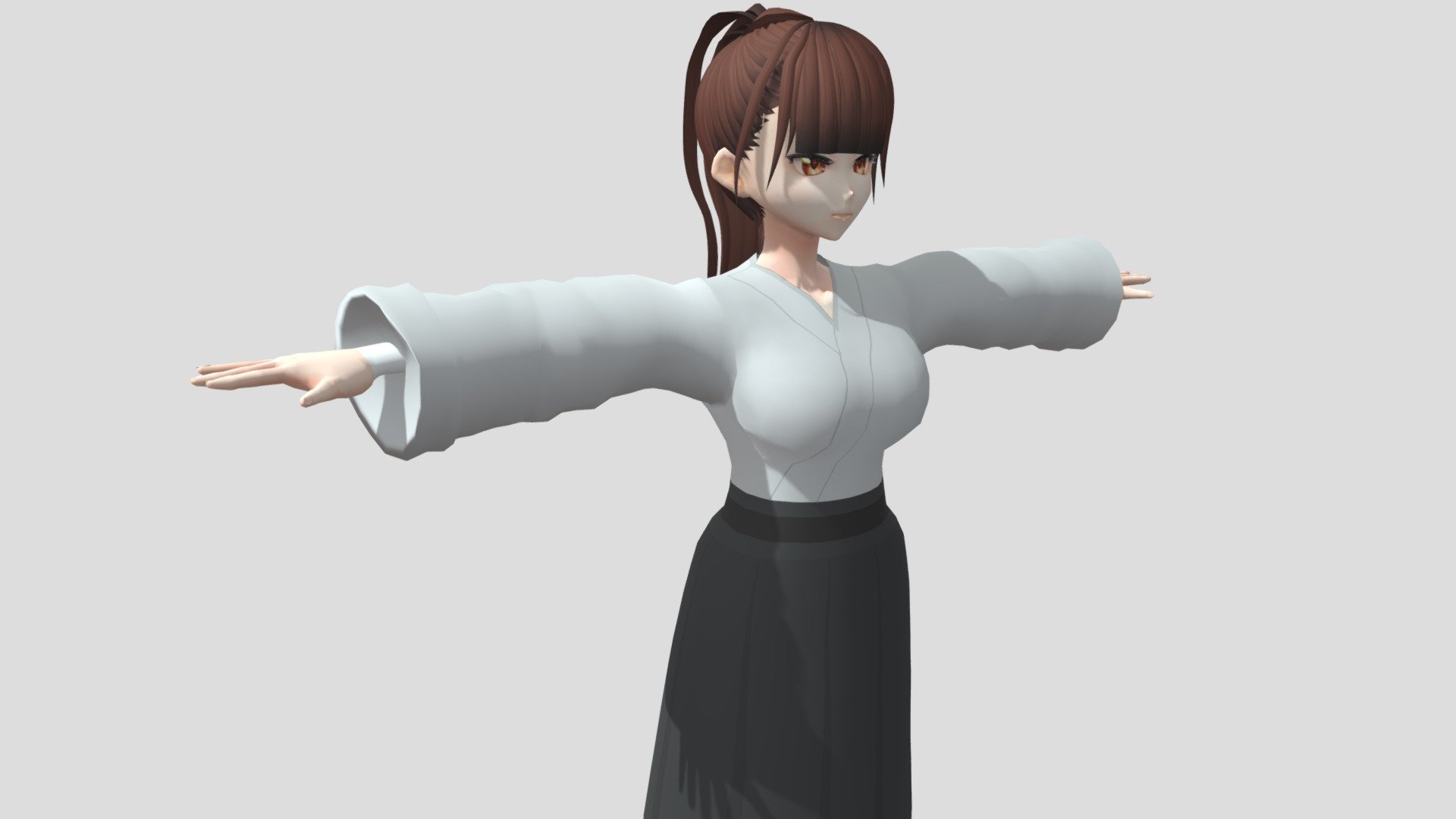 【anime Character Alex94i60】samurai V3 Buy Royalty Free 3d Model