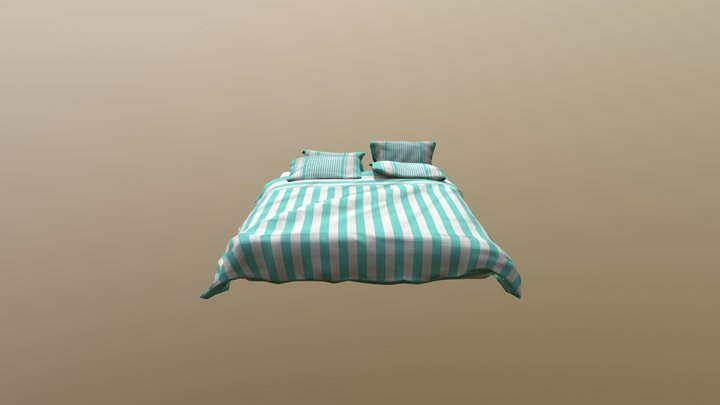 Bed sheets 3D Model