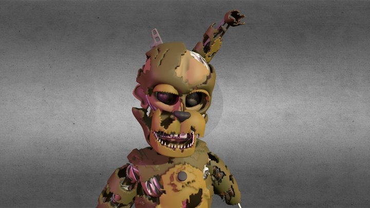 Scraptrap (Afton) 3D Model