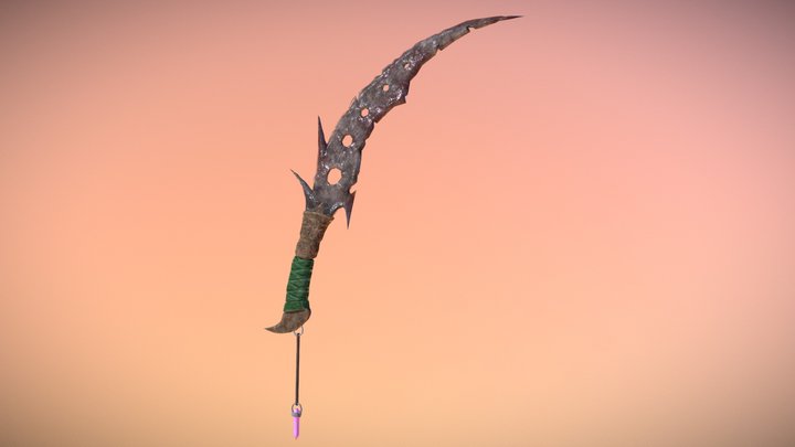 Ancient Dagger 3D Model
