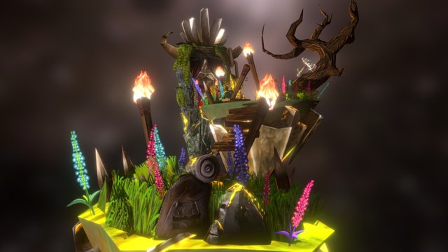 Diorama Complete 3D Model