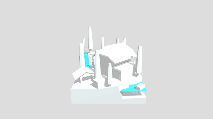 Forest Loner - UpdateDioramaAndHouse 3D Model