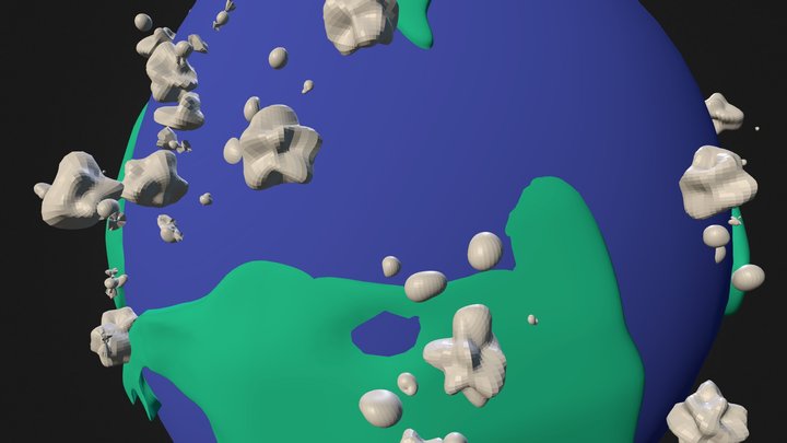 World 02 3D Model