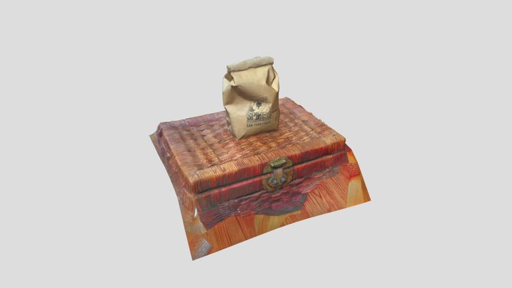 Coffee Bag V5.1 3D Model