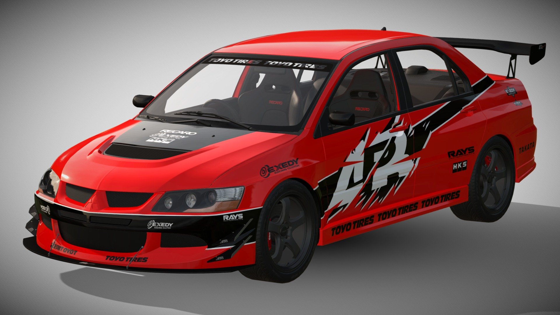 2006 APR Lancer Evolution IX GSR Tokyo Drift - Download Free 3D model by  Ddiaz Design (@ddiaz-design) [713616f], image size:1920x1080