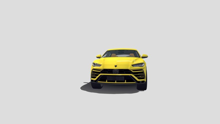 2019_Lamborghini_Urus_LOW 3D Model