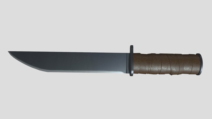 Knife 3D Model