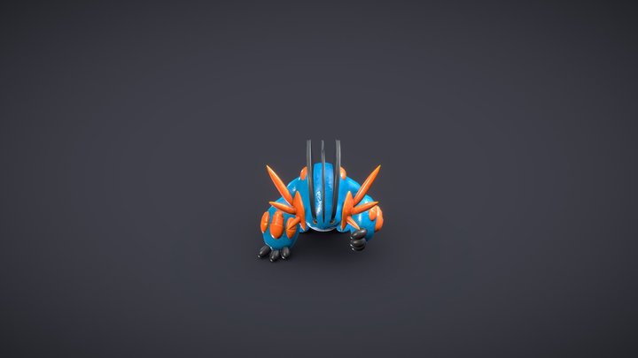 Mega Swampert 3D Model