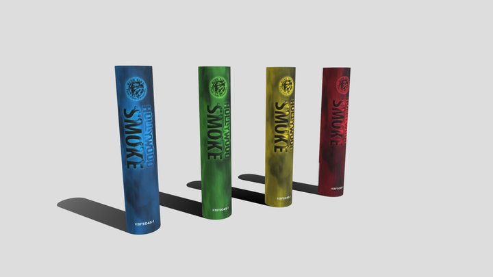 Hollywood Smoke 3D Model