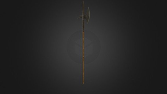 Polearm 02 3D Model