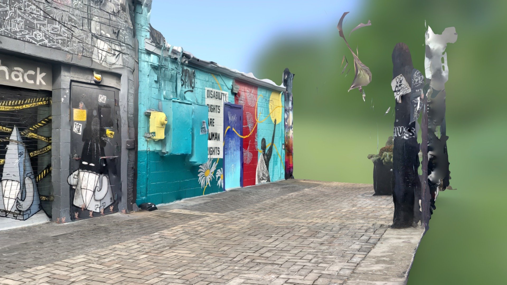 RiNo Mural Map | Holding Hope (Valerie + Chloé)