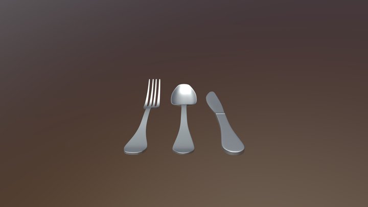 Utensils 3D Model