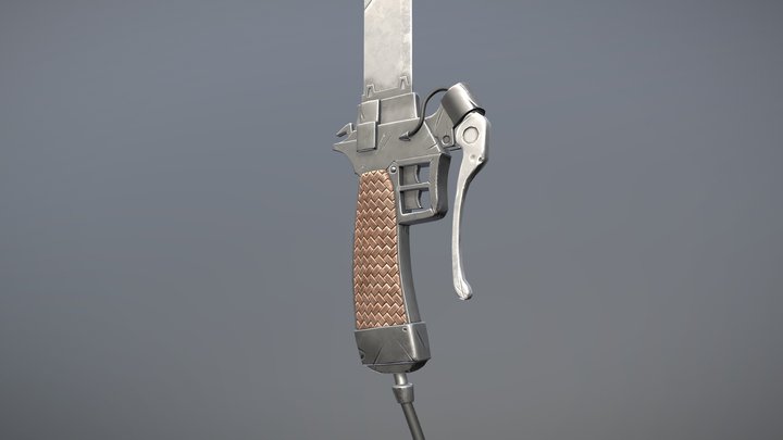 Weapon Attack on titan 3D Model