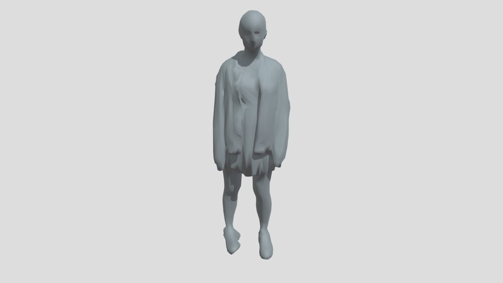 Lowpoly Female Standing