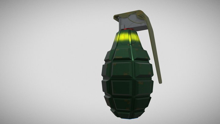 Grenade 3D Model