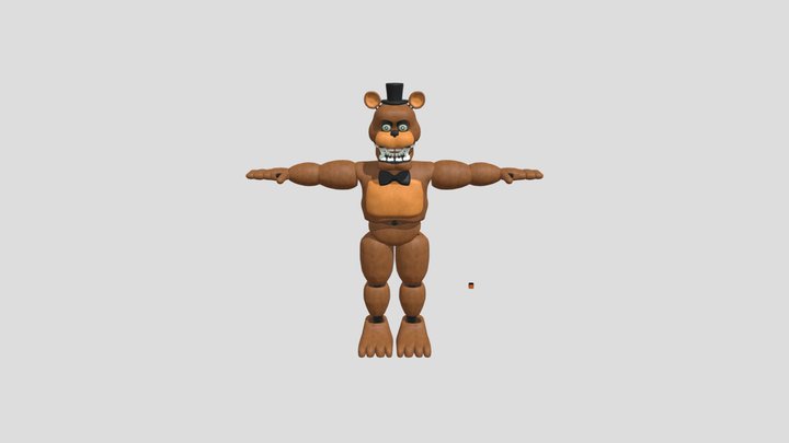 Unnightmare freddy by Hani heros 3D Model